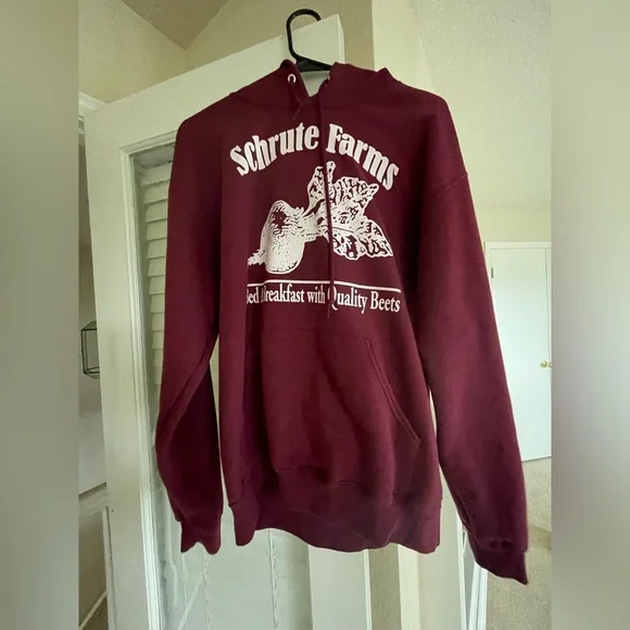 Schrute Farm’s hoodie from The Office. Men size Medium - Picture 2 of 5